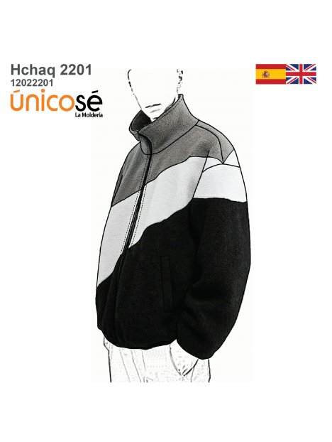 CHAQUETA OVERSIZE HOMBRE 2201