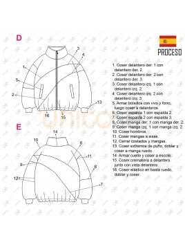 CHAQUETA OVERSIZE HOMBRE 2201