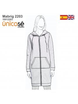 ABRIGO CANGURO MUJER 2203