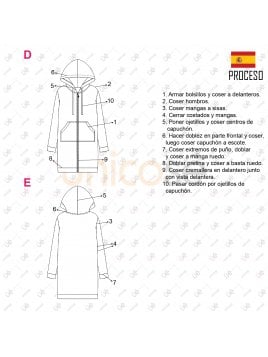 ABRIGO CANGURO MUJER 2203