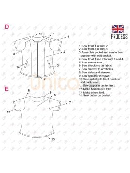 BLUSA SANITARIA MUJER RT 2203