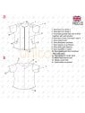 BLUSA SANITARIA MUJER RT 2203