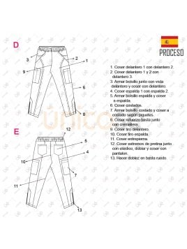 PANTALON SANITARIO MUJER RT 2204