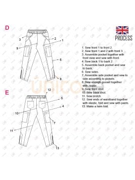 PANTALON SANITARIO MUJER RT 2204