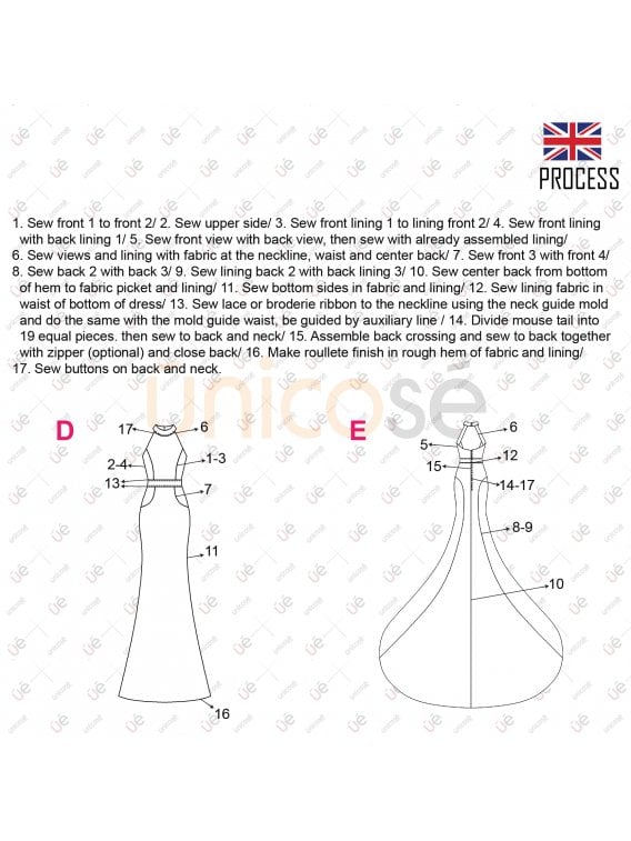 VESTIDO NOVIA MUJER 2202