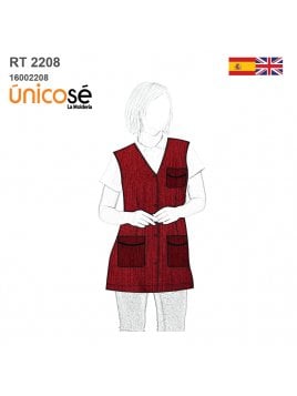 DELANTAL SIN MANGAS RT 2208