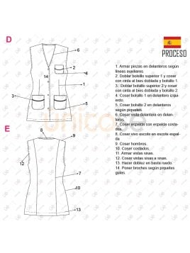 DELANTAL SIN MANGAS RT 2208