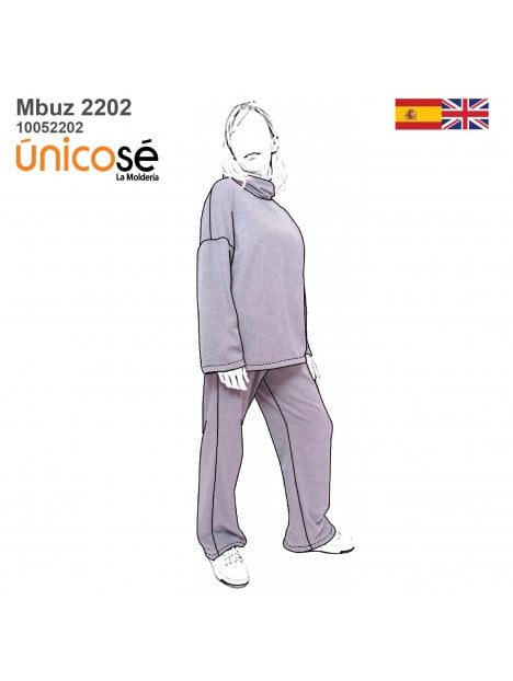 BUZO BASICO MUJER 2202