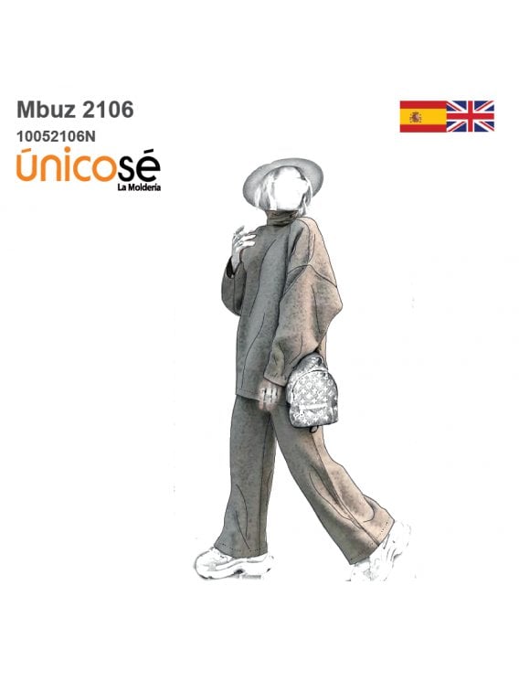BUZO CONJUNTO OVERSIZE MUJER 2106