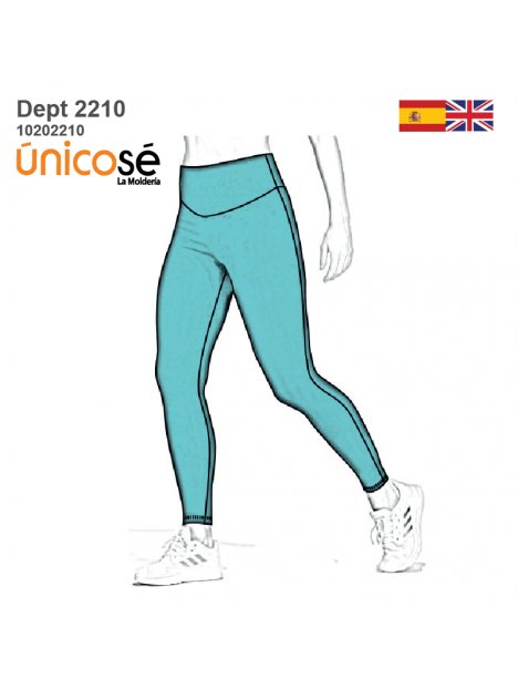 DEPORTE CALZA MUJER 2210