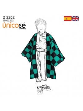 DISFRAZ KIMONO 2202