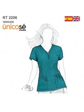 BLUSA SANITARIA MUJER  RT 2206