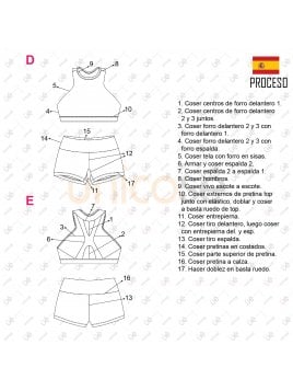 DEPORTE CONJUNTO MUJER 2212