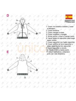 CHAQUETA POLAR ESCOLAR 1807