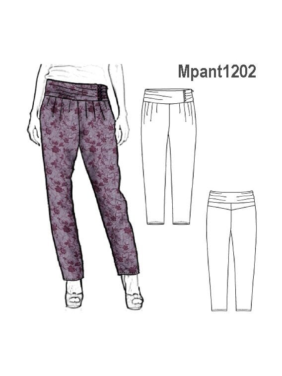 PANTALON BABUCHA MUJER 1202