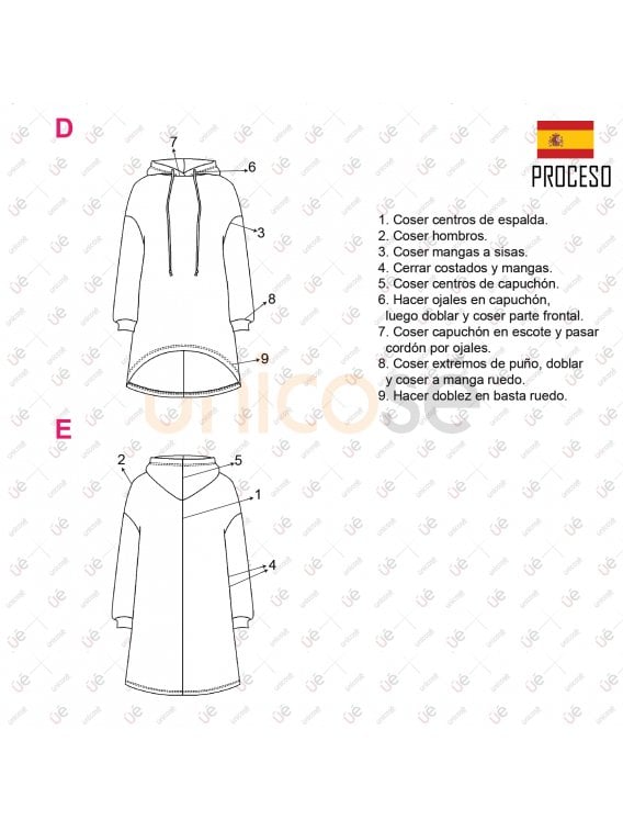 POLERON VESTIDO MUJER 2204