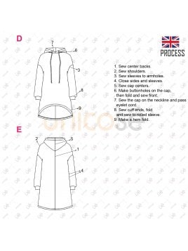 POLERON VESTIDO MUJER 2204