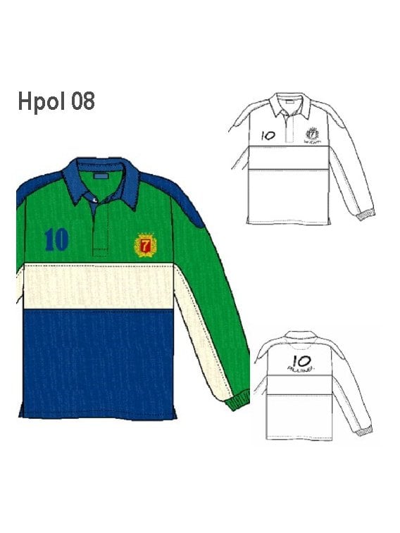 POLERA RUGBY HOMBRE 0908