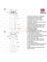 VESTIDO EVASE MUJER 2204