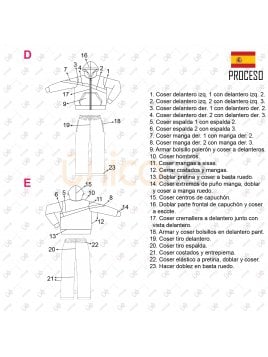 BUZO ESCOLAR CORTES 2201