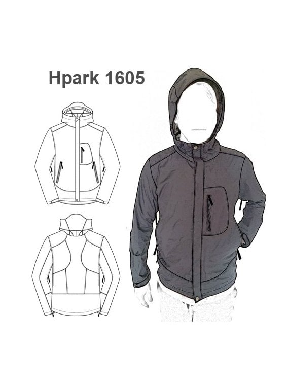 PARKA CORTAVIENTO HOMBRE
