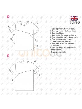 ESCOLAR POLERA CORTES 2201