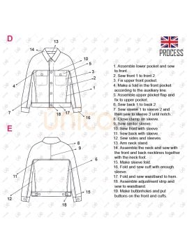 CHAQUETA JEANS CLASICA HOMBRE 2202