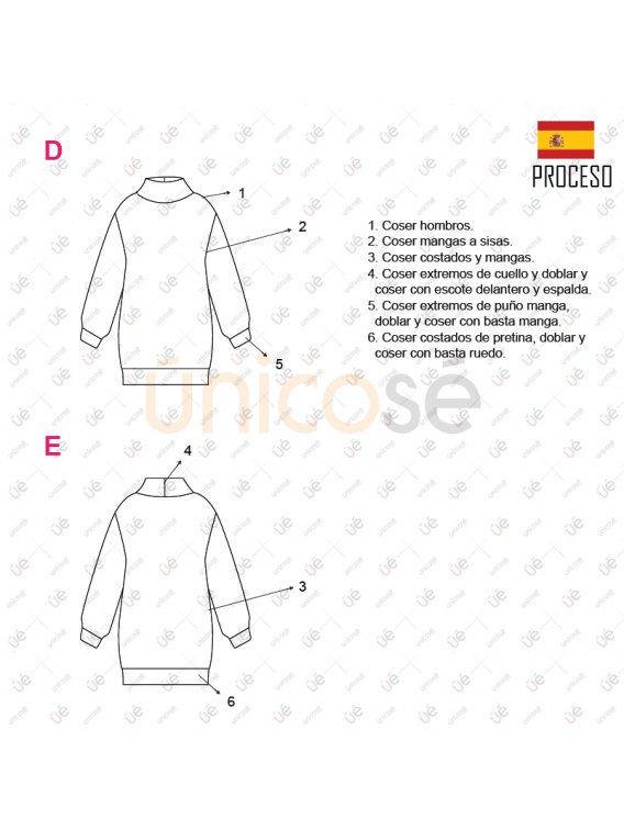 VESTIDO OVERSIZE MUJER 2203