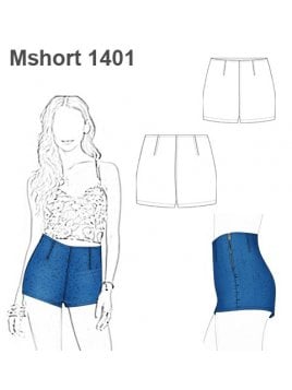 SHORT TIRO ALTO MUJER