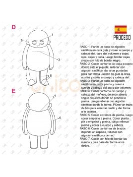 MOLDES MUÑECO TRISTE MAN 2201