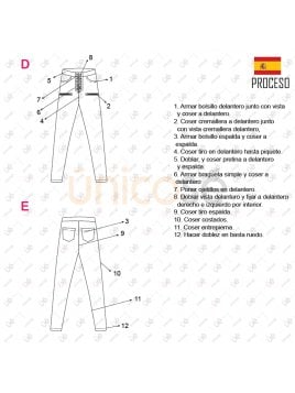 PANTALON PITILLO MUJER 2204