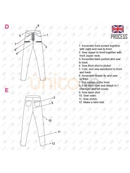 PANTALON PITILLO MUJER 2204