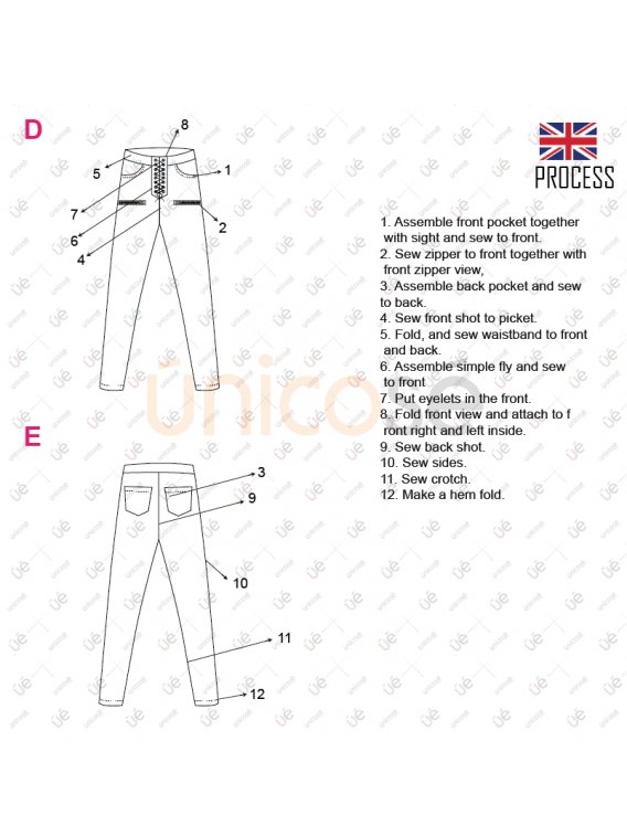 PANTALON PITILLO MUJER 2204