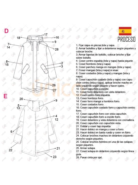 ABRIGO ACOLCHADO HOMBRE 2201