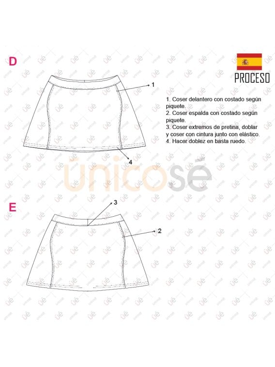 DEPORTE FALDA HOCKEY 2216