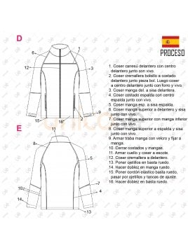 CHAQUETA CORTES ESCOLAR 2206