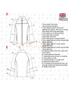 CHAQUETA CORTES ESCOLAR 2206