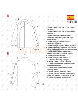 CHAQUETA CORTES ESCOLAR 2207