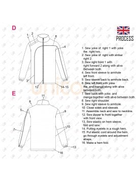CHAQUETA CORTES ESCOLAR 2207