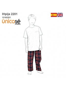PIJAMA PANTALON NIÑO 2201