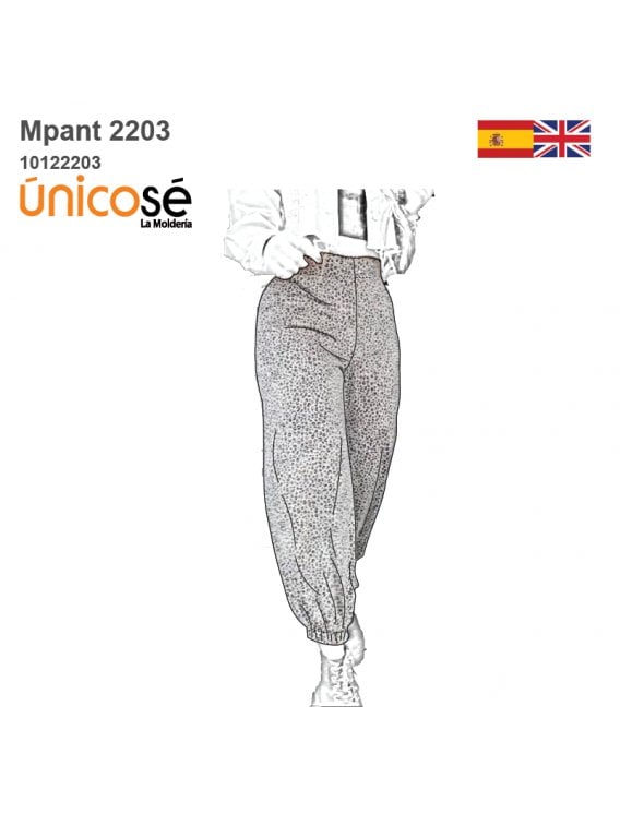 PANTALON CALZA BABUCHA MUJER 2203