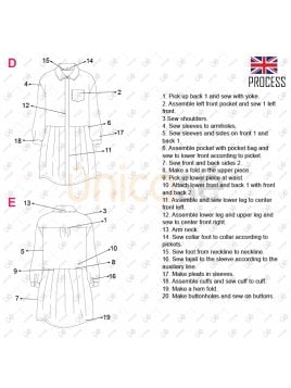 BLUSA VESTIDO MUJER 2202