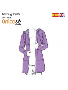 ABRIGO CANGURO MUJER 2205