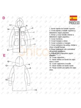 ABRIGO CANGURO MUJER 2205