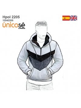 POLERON CORTES HOMBRE 2205