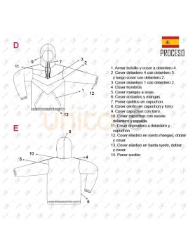 POLERON CORTES HOMBRE 2205