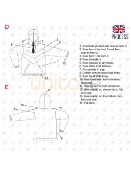 POLERON CORTES HOMBRE 2205