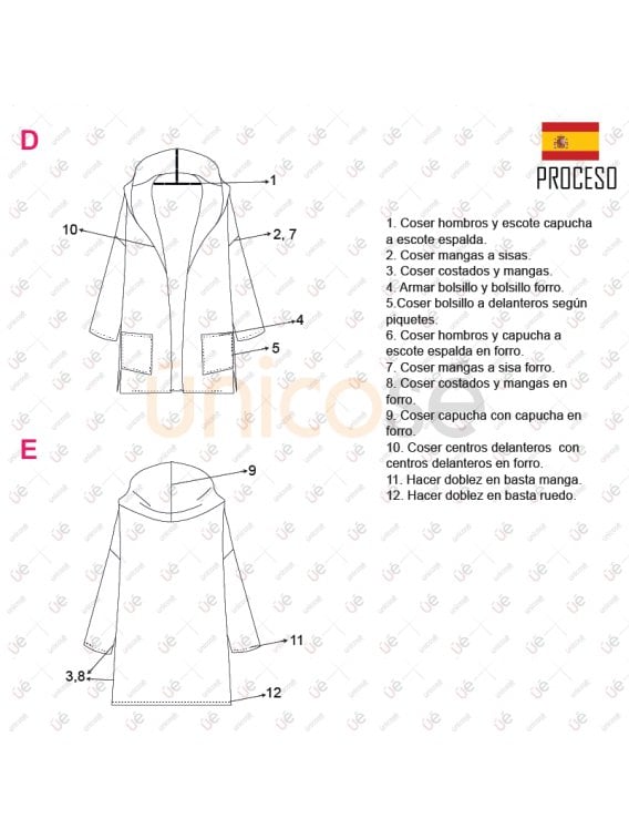 ABRIGO TAPADO MUJER 2204