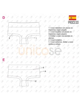 CALZON BASICO INTERIOR MUJER 2202