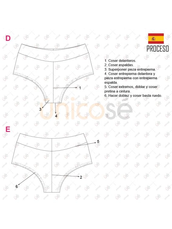 CALZON BASICO INTERIOR MUJER 2203
